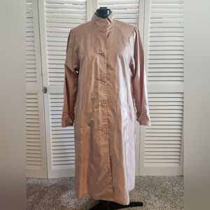 L.S. Ayres Vintage Women's Blush Trench Coat